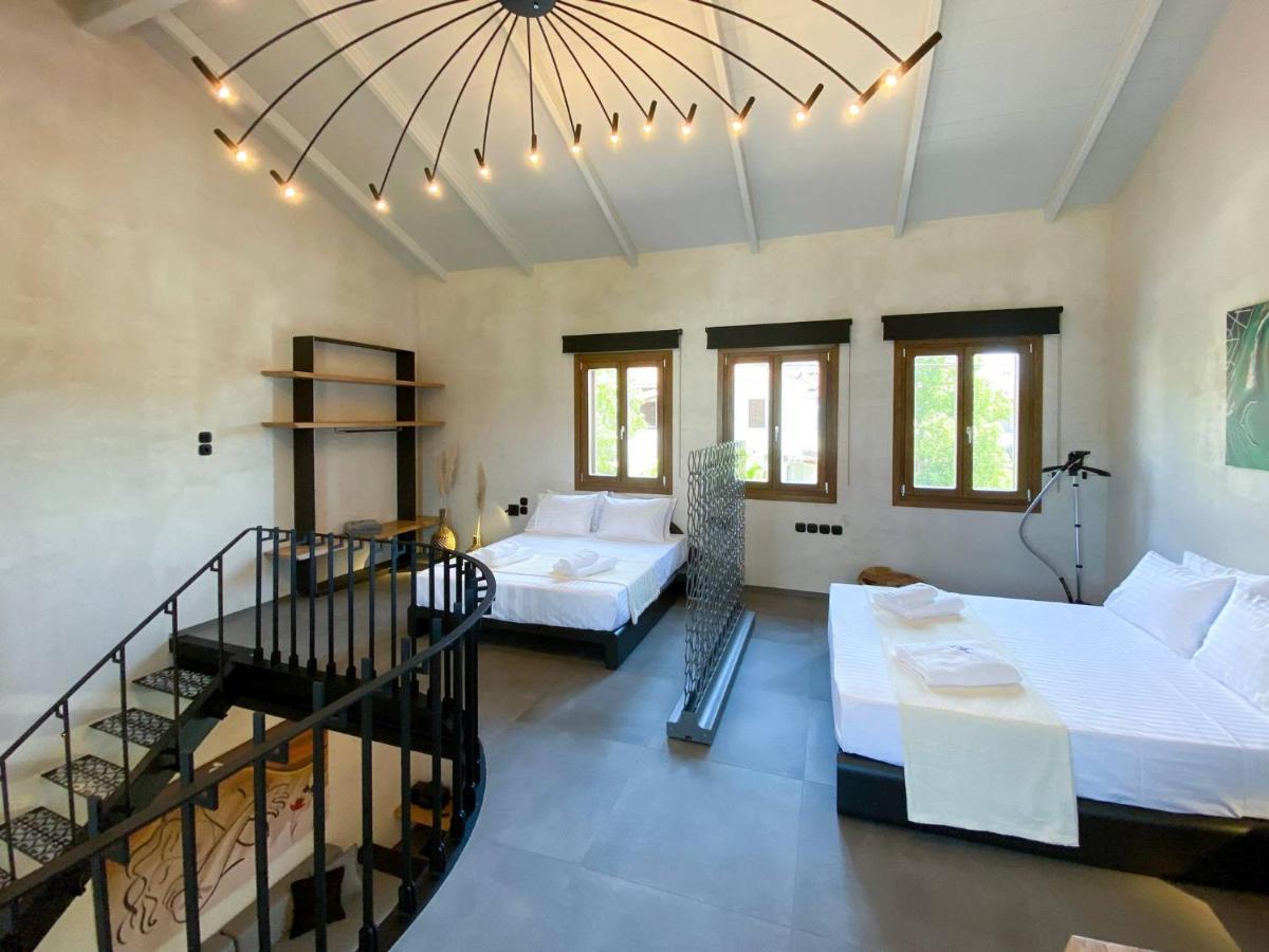 Lethe Villas With Private Pool Kato Gatzea Greece Exterior photo