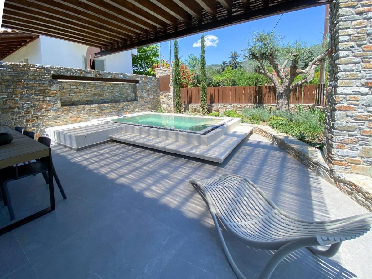 Lethe Villas With Private Pool Kato Gatzea Greece Exterior photo