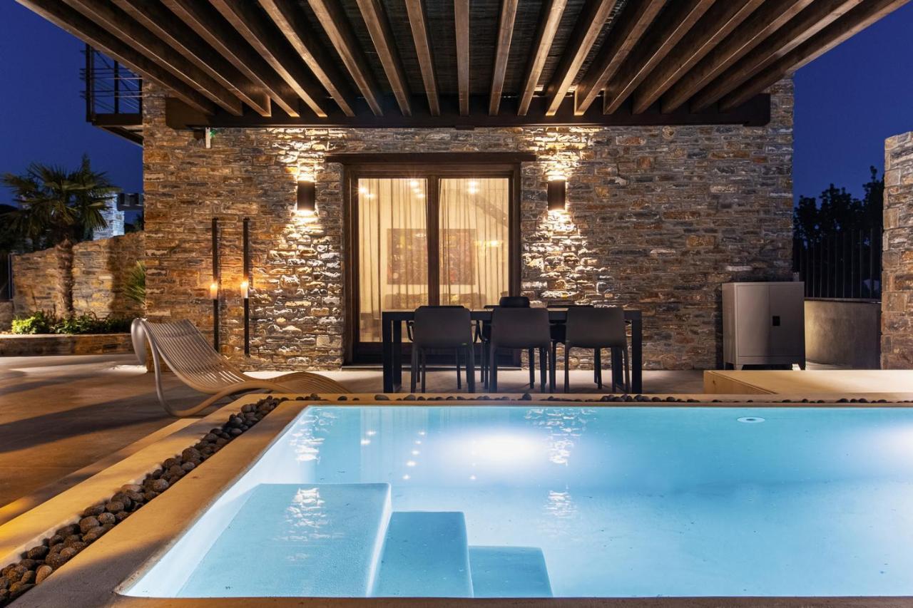 Lethe Villas With Private Pool Kato Gatzea Greece Exterior photo
